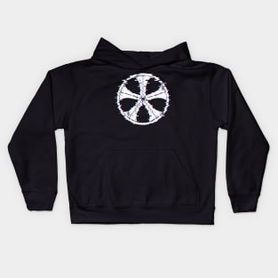 Wandenreich symbol glitch Kids Hoodie